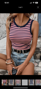 Striped tank