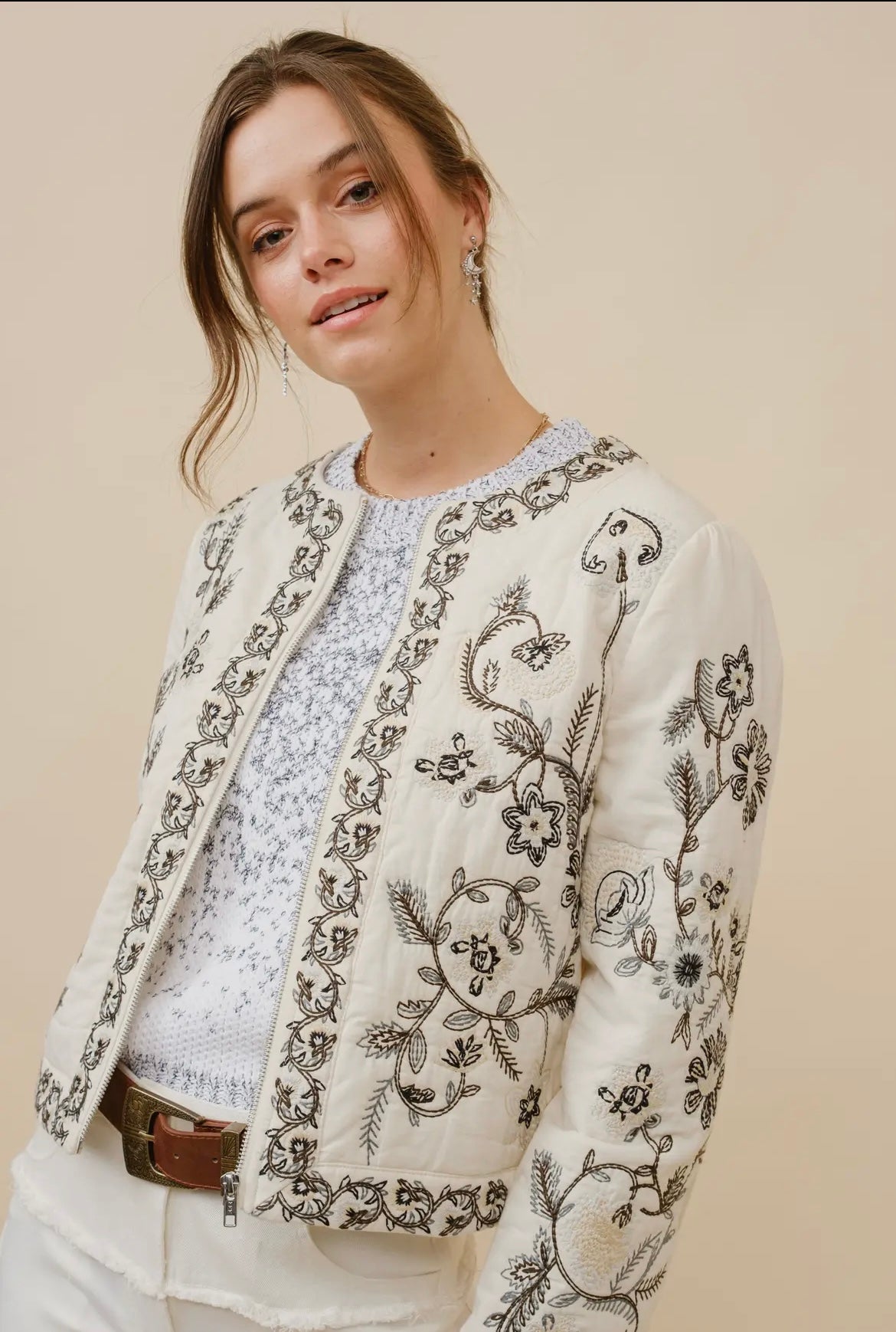 Embroidered jacket