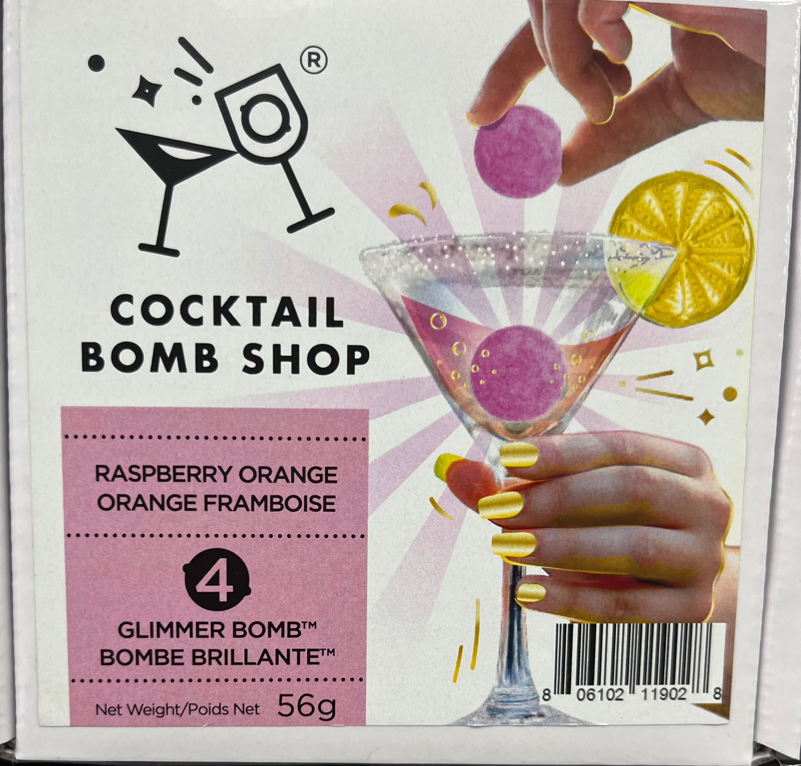Cocktail bombs 4 pack