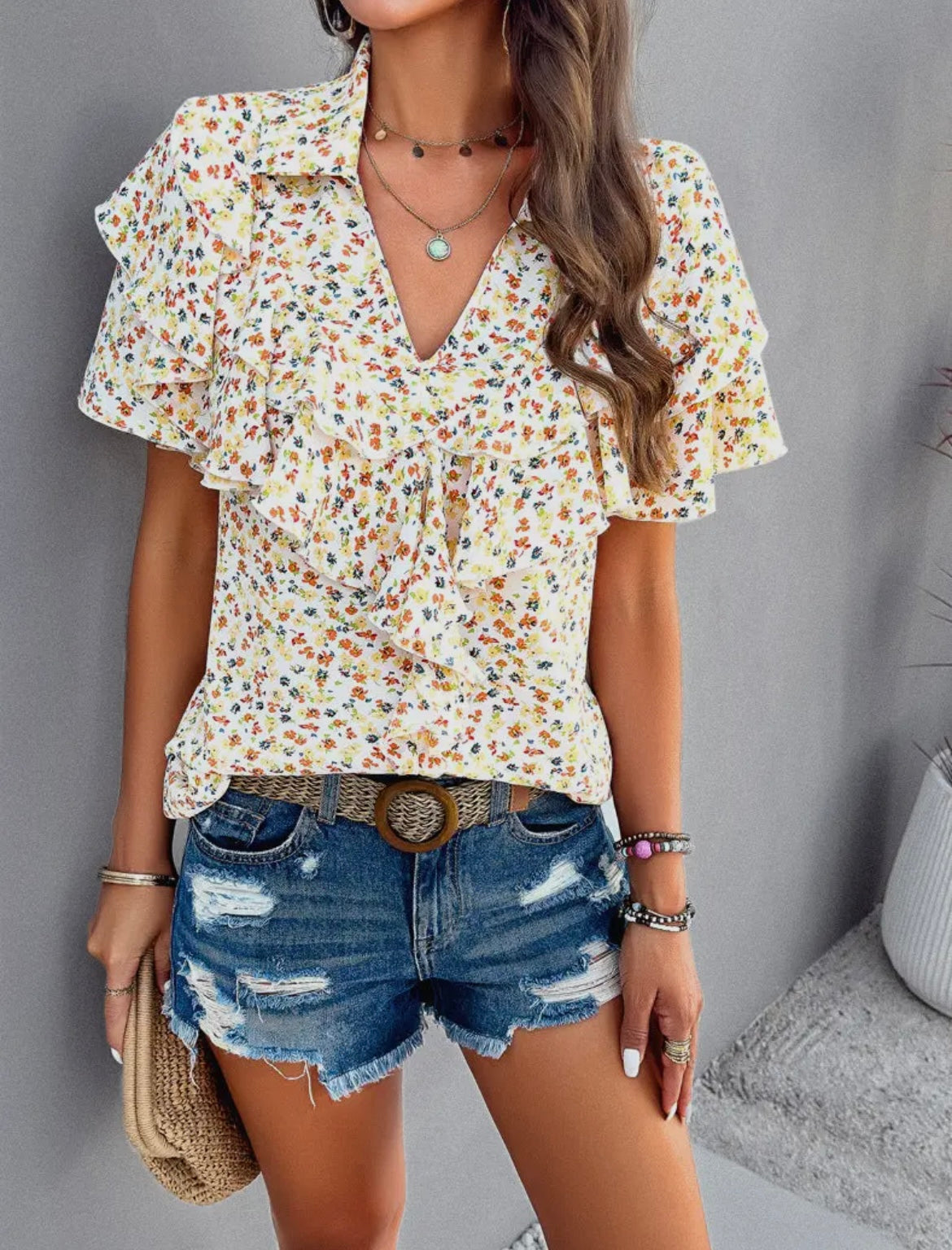 Floral blouse