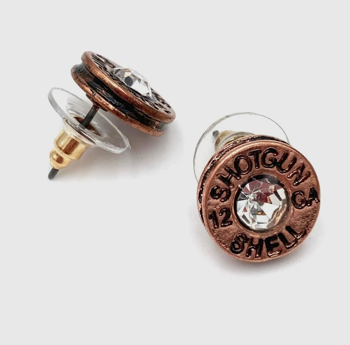 Shotgun shell earrings