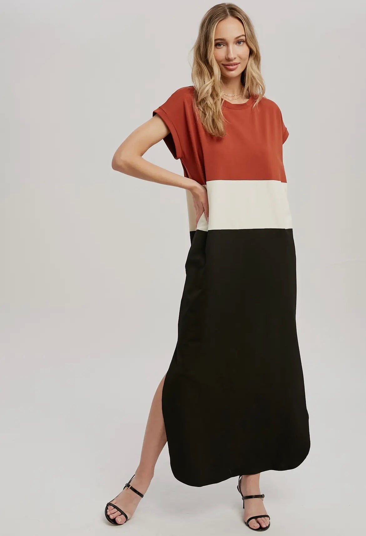 Color block dress