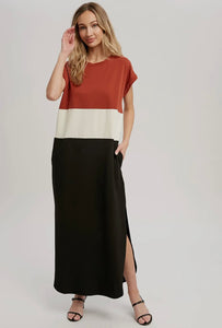 Color block dress