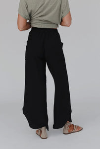 Stasia Solid Drawstring Tulip Pants