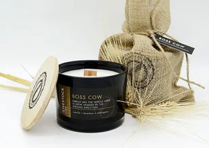 Boss Cow candle